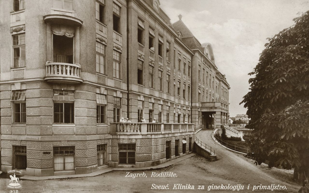 Rodilište, Petrova ulica oko 1930. godine